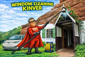 window cleaning at kinver rock houses
